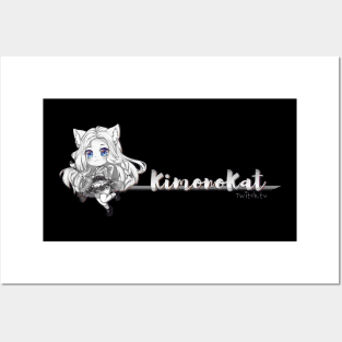 KimonoKat Art Tee Posters and Art